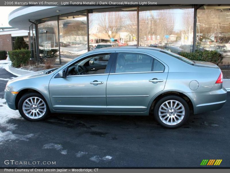 Light Tundra Metallic / Dark Charcoal/Medium Light Stone 2006 Mercury Milan V6 Premier