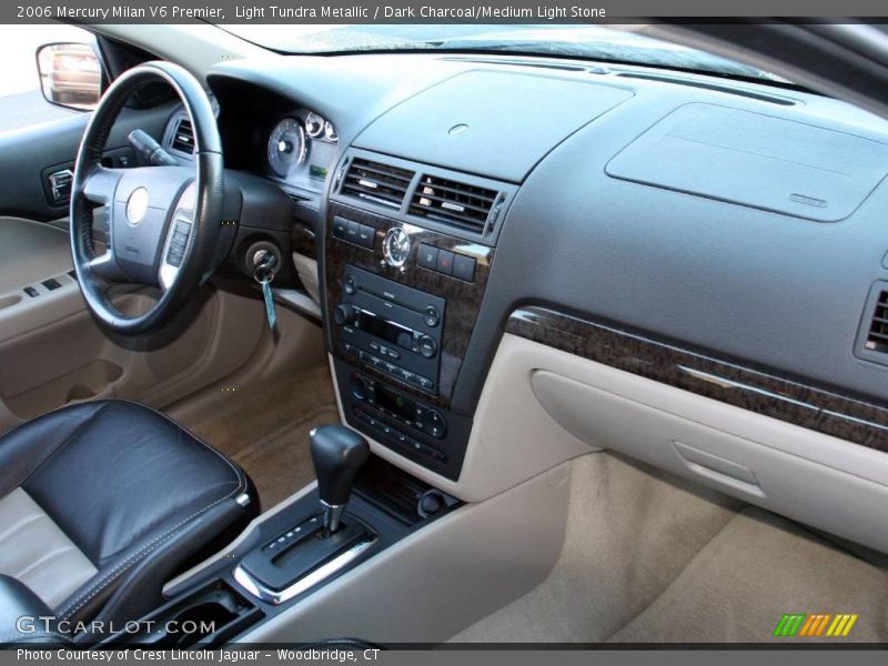 Light Tundra Metallic / Dark Charcoal/Medium Light Stone 2006 Mercury Milan V6 Premier