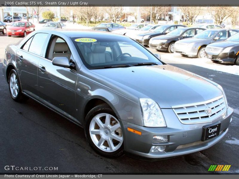 Stealth Gray / Light Gray 2006 Cadillac STS V6