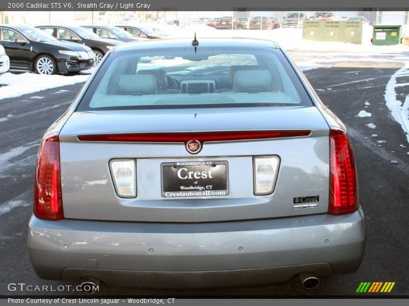 Stealth Gray / Light Gray 2006 Cadillac STS V6