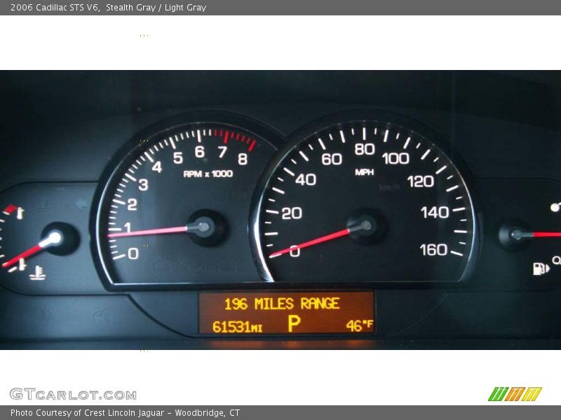 Stealth Gray / Light Gray 2006 Cadillac STS V6