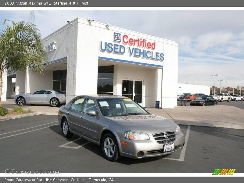 Sterling Mist / Frost 2003 Nissan Maxima GXE