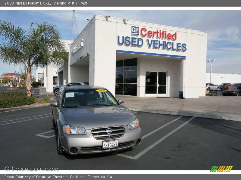 Sterling Mist / Frost 2003 Nissan Maxima GXE