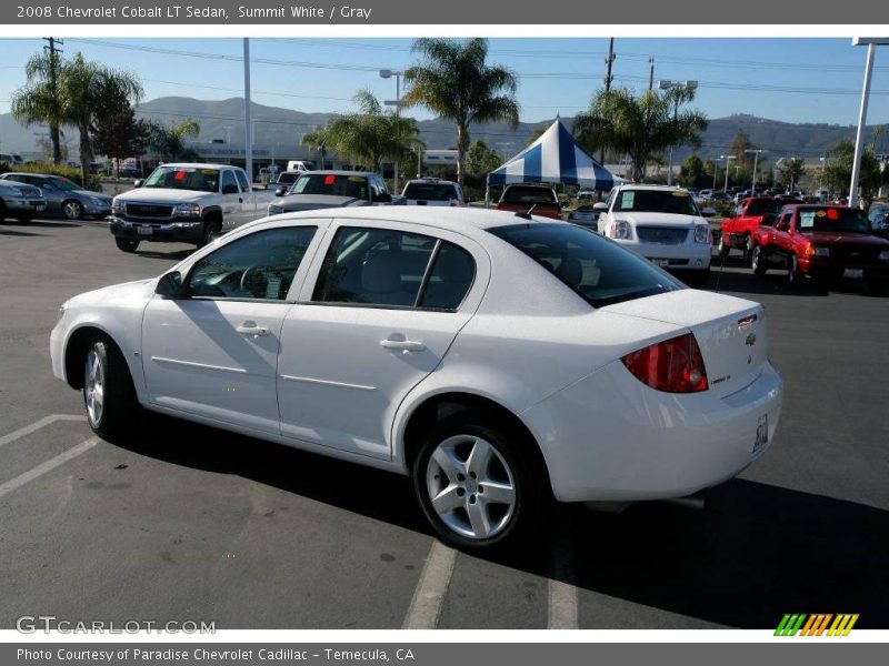 Summit White / Gray 2008 Chevrolet Cobalt LT Sedan