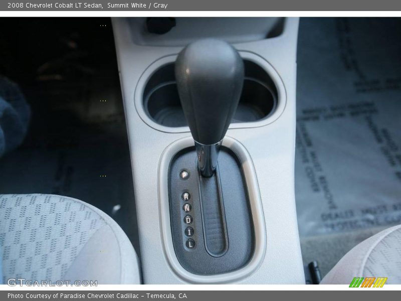 Summit White / Gray 2008 Chevrolet Cobalt LT Sedan
