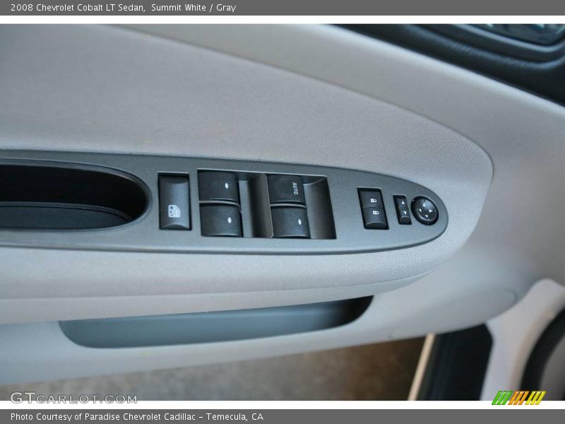 Summit White / Gray 2008 Chevrolet Cobalt LT Sedan