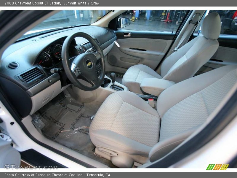 Summit White / Gray 2008 Chevrolet Cobalt LT Sedan