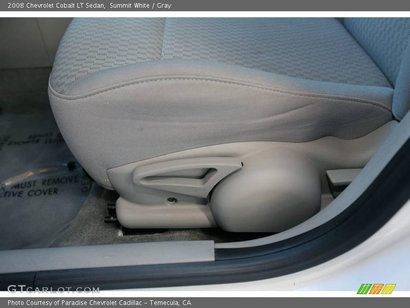 Summit White / Gray 2008 Chevrolet Cobalt LT Sedan