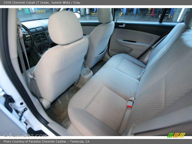 Summit White / Gray 2008 Chevrolet Cobalt LT Sedan