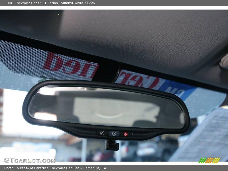 Summit White / Gray 2008 Chevrolet Cobalt LT Sedan