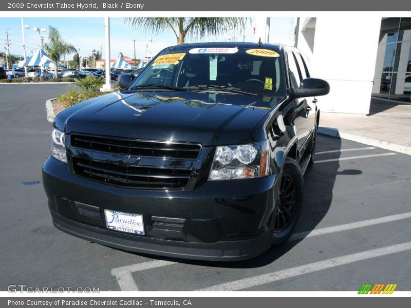 Black / Ebony 2009 Chevrolet Tahoe Hybrid