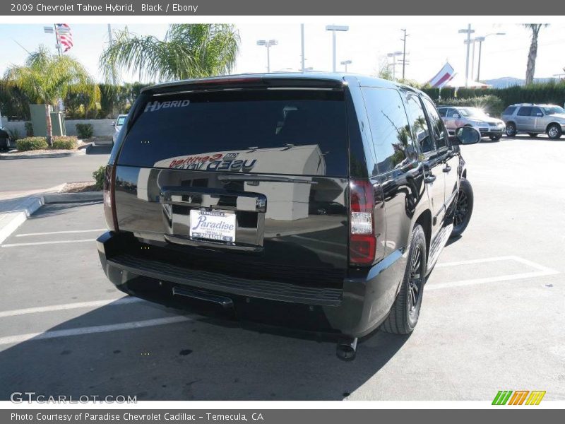 Black / Ebony 2009 Chevrolet Tahoe Hybrid