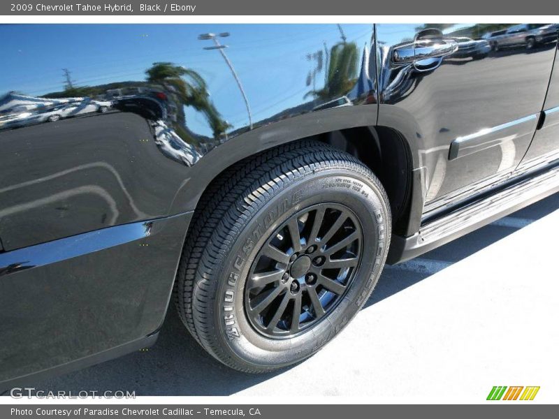Black / Ebony 2009 Chevrolet Tahoe Hybrid