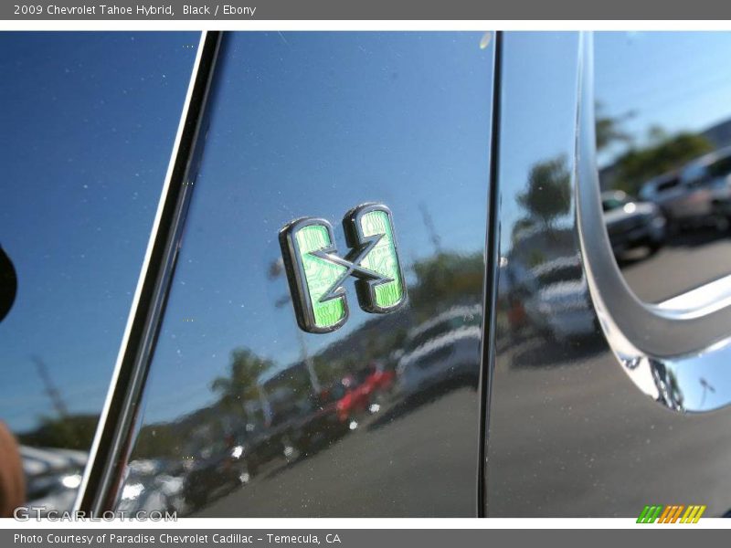 Black / Ebony 2009 Chevrolet Tahoe Hybrid