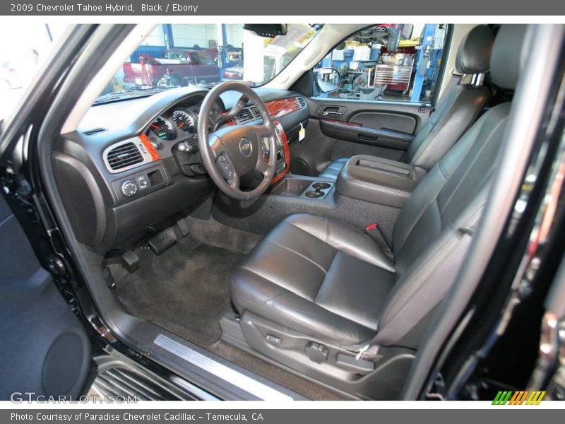 Black / Ebony 2009 Chevrolet Tahoe Hybrid