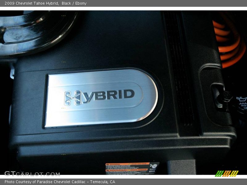 Black / Ebony 2009 Chevrolet Tahoe Hybrid