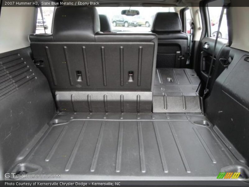 Slate Blue Metallic / Ebony Black 2007 Hummer H3