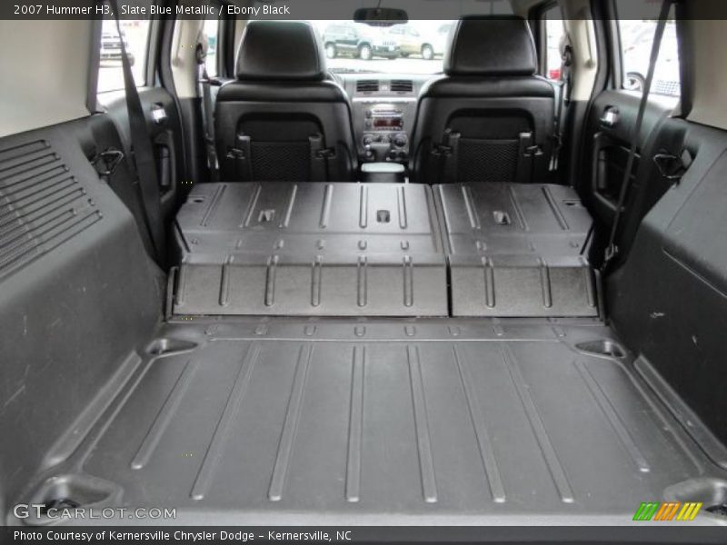 Slate Blue Metallic / Ebony Black 2007 Hummer H3