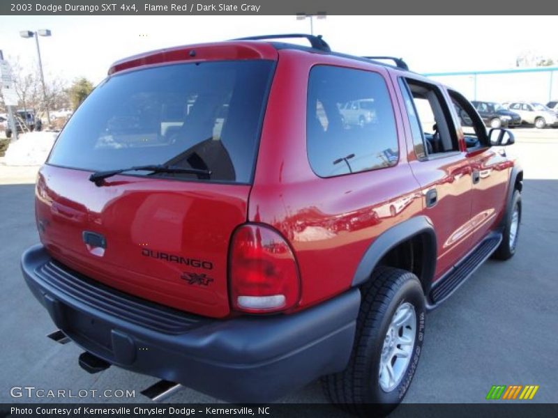 Flame Red / Dark Slate Gray 2003 Dodge Durango SXT 4x4