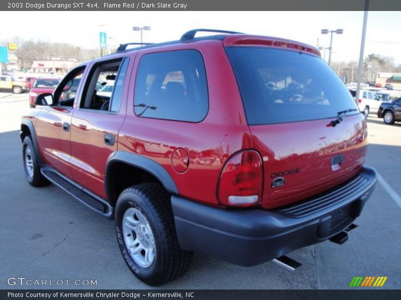 Flame Red / Dark Slate Gray 2003 Dodge Durango SXT 4x4