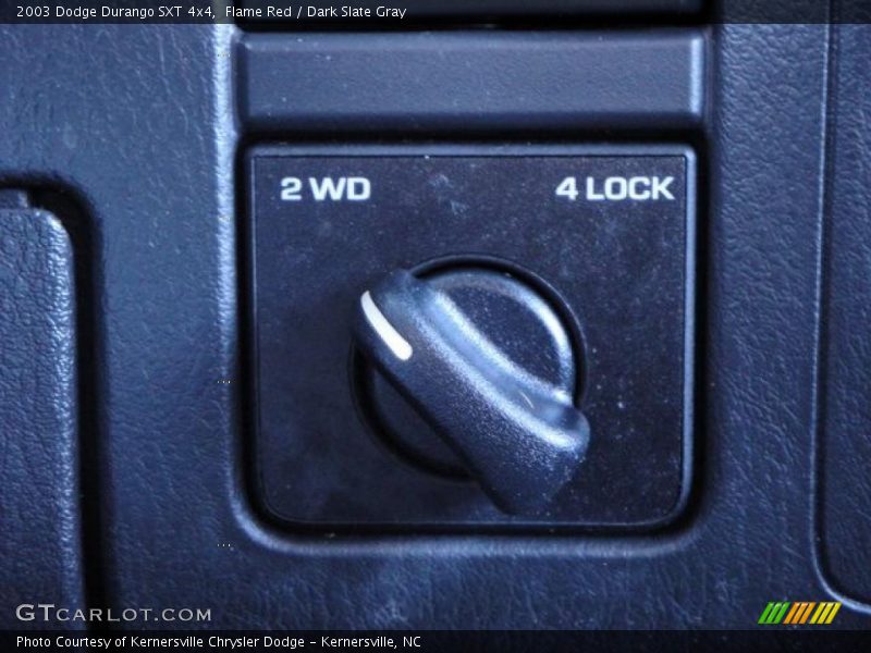 Flame Red / Dark Slate Gray 2003 Dodge Durango SXT 4x4