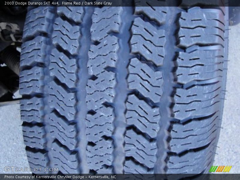 Flame Red / Dark Slate Gray 2003 Dodge Durango SXT 4x4