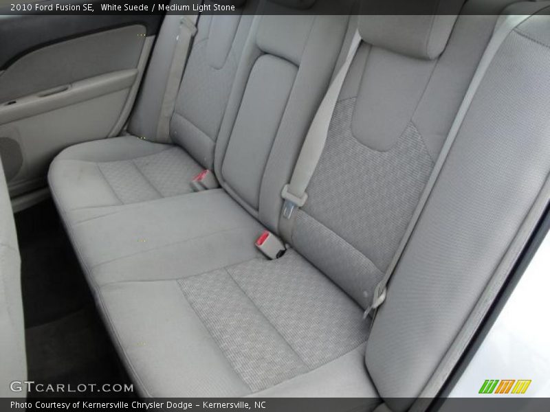 White Suede / Medium Light Stone 2010 Ford Fusion SE