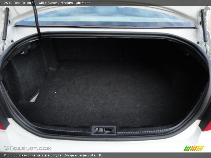 White Suede / Medium Light Stone 2010 Ford Fusion SE