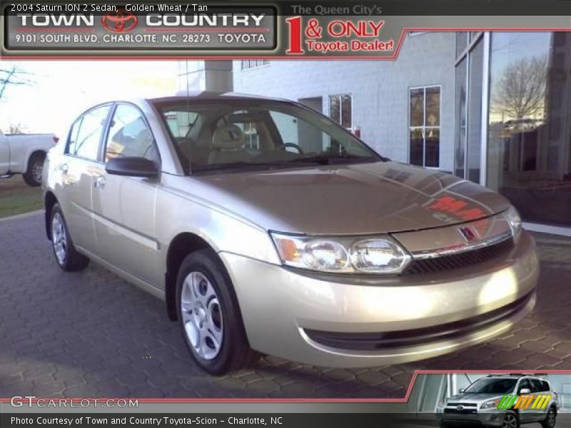 Golden Wheat / Tan 2004 Saturn ION 2 Sedan