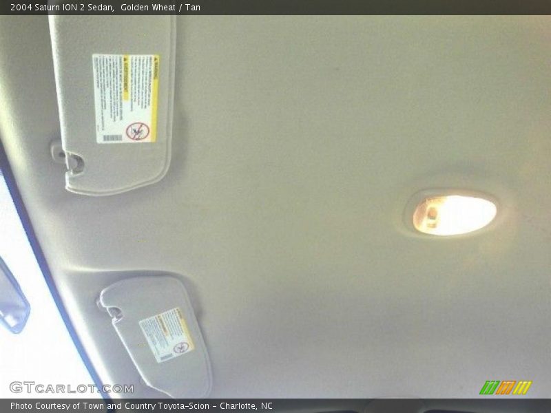 Golden Wheat / Tan 2004 Saturn ION 2 Sedan