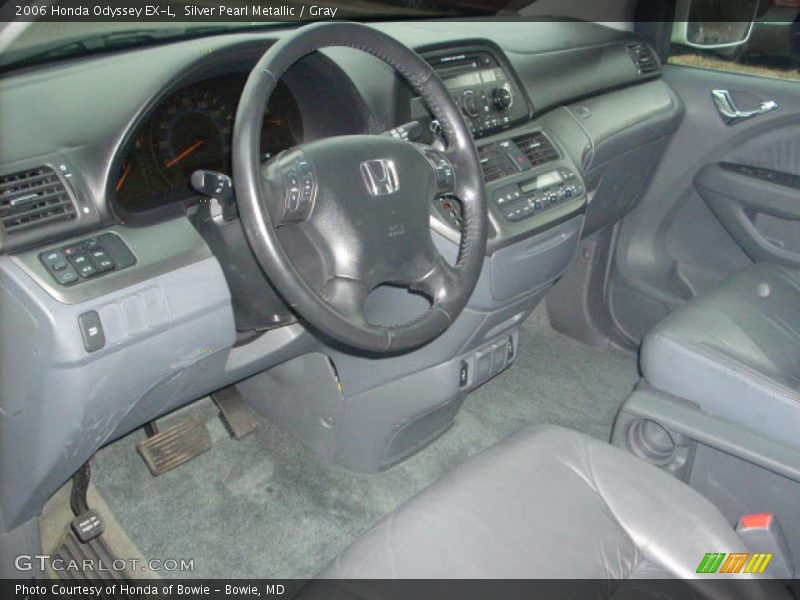 Silver Pearl Metallic / Gray 2006 Honda Odyssey EX-L