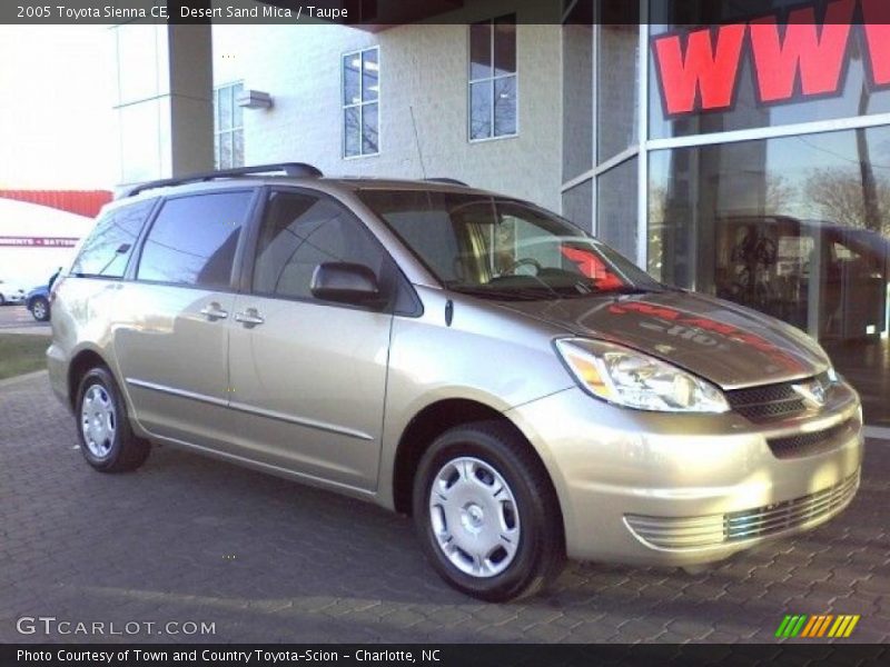 Desert Sand Mica / Taupe 2005 Toyota Sienna CE