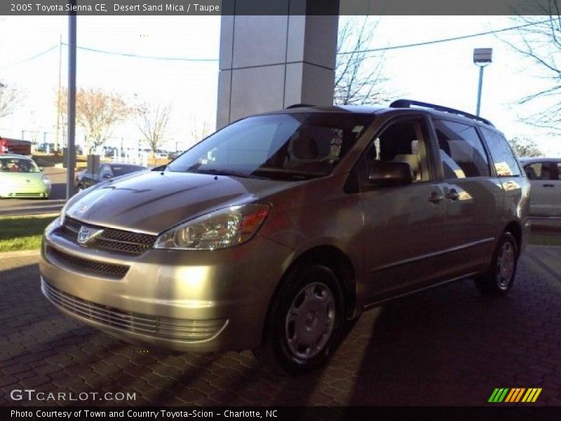 Desert Sand Mica / Taupe 2005 Toyota Sienna CE
