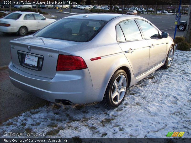 Alabaster Silver Metallic / Ebony 2006 Acura TL 3.2