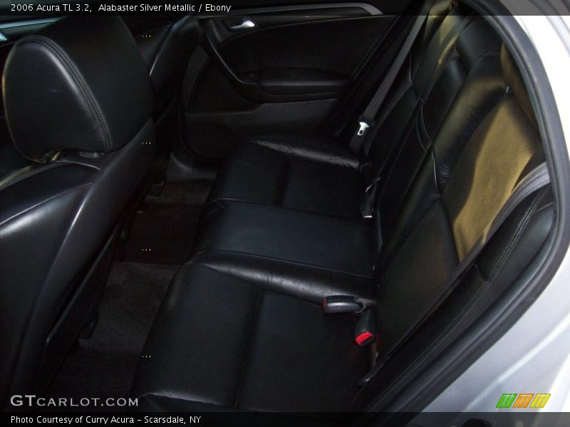 Alabaster Silver Metallic / Ebony 2006 Acura TL 3.2