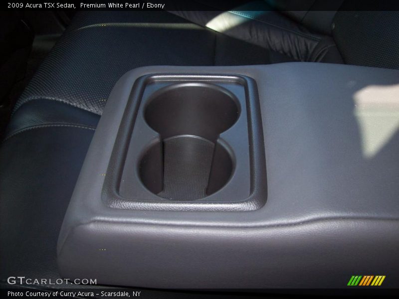 Premium White Pearl / Ebony 2009 Acura TSX Sedan