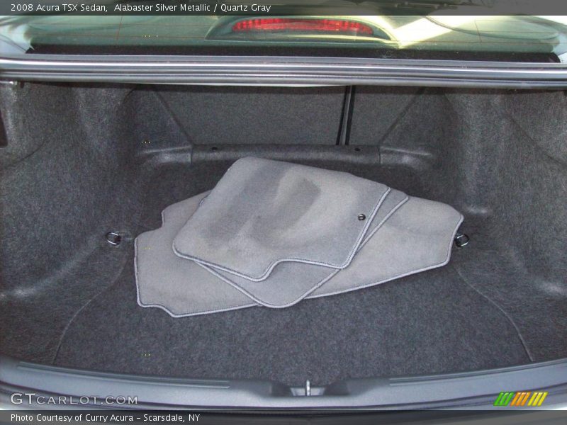 Alabaster Silver Metallic / Quartz Gray 2008 Acura TSX Sedan