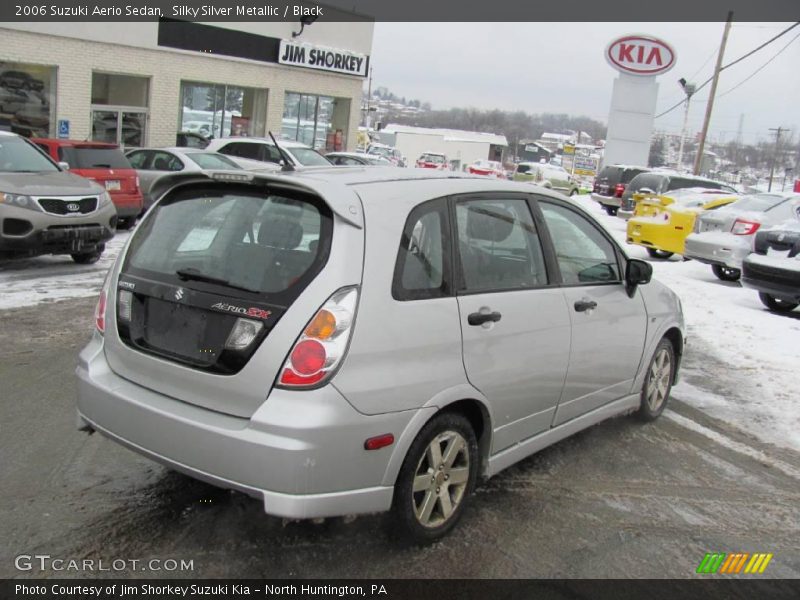 Silky Silver Metallic / Black 2006 Suzuki Aerio Sedan