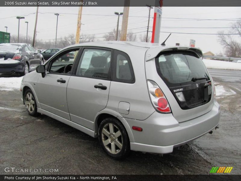 Silky Silver Metallic / Black 2006 Suzuki Aerio Sedan