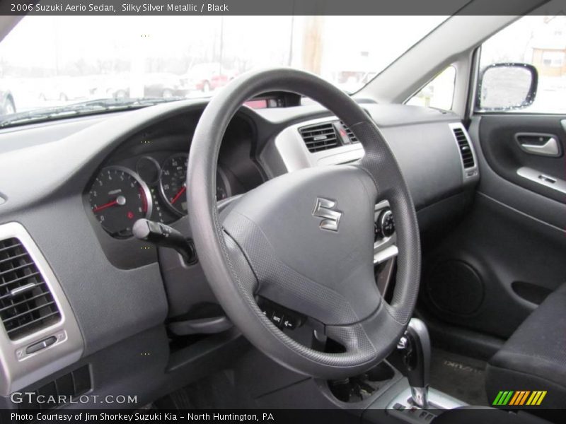 Silky Silver Metallic / Black 2006 Suzuki Aerio Sedan