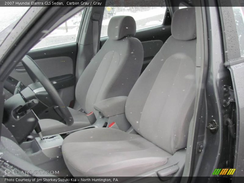 Carbon Gray / Gray 2007 Hyundai Elantra GLS Sedan