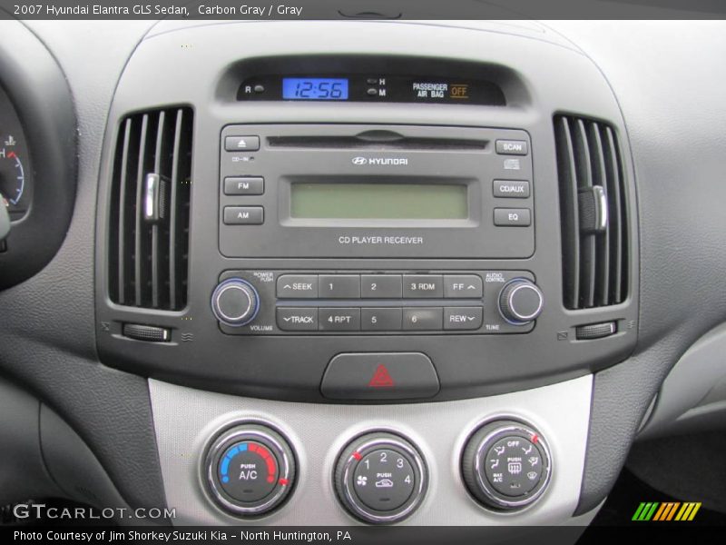 Carbon Gray / Gray 2007 Hyundai Elantra GLS Sedan