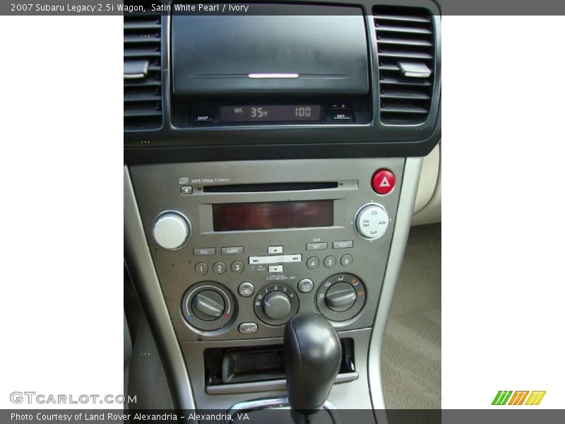 Satin White Pearl / Ivory 2007 Subaru Legacy 2.5i Wagon