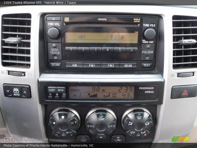 Natural White / Taupe 2006 Toyota 4Runner SR5