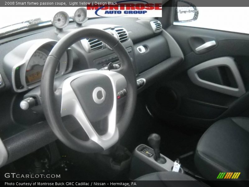 Light Yellow / Design Black 2008 Smart fortwo passion coupe