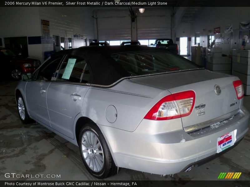 Silver Frost Metallic / Dark Charcoal/Medium Light Stone 2006 Mercury Milan V6 Premier