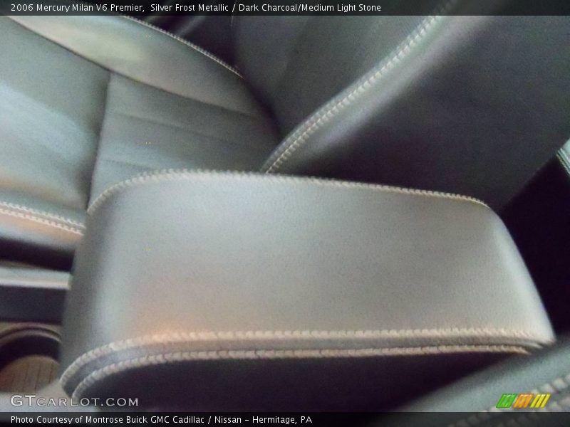 Silver Frost Metallic / Dark Charcoal/Medium Light Stone 2006 Mercury Milan V6 Premier