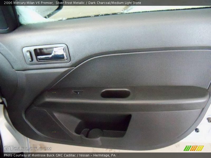 Silver Frost Metallic / Dark Charcoal/Medium Light Stone 2006 Mercury Milan V6 Premier