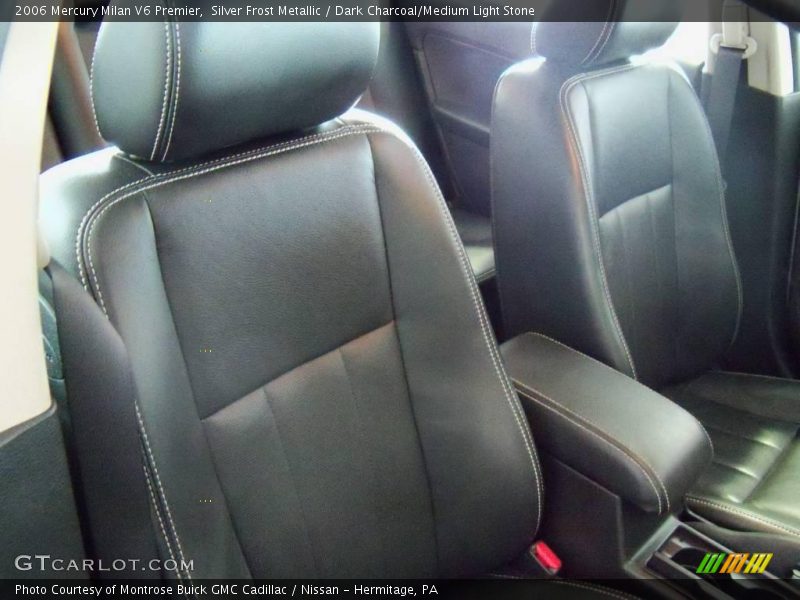 Silver Frost Metallic / Dark Charcoal/Medium Light Stone 2006 Mercury Milan V6 Premier
