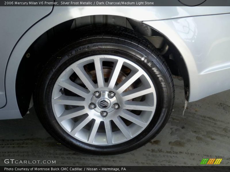 Silver Frost Metallic / Dark Charcoal/Medium Light Stone 2006 Mercury Milan V6 Premier